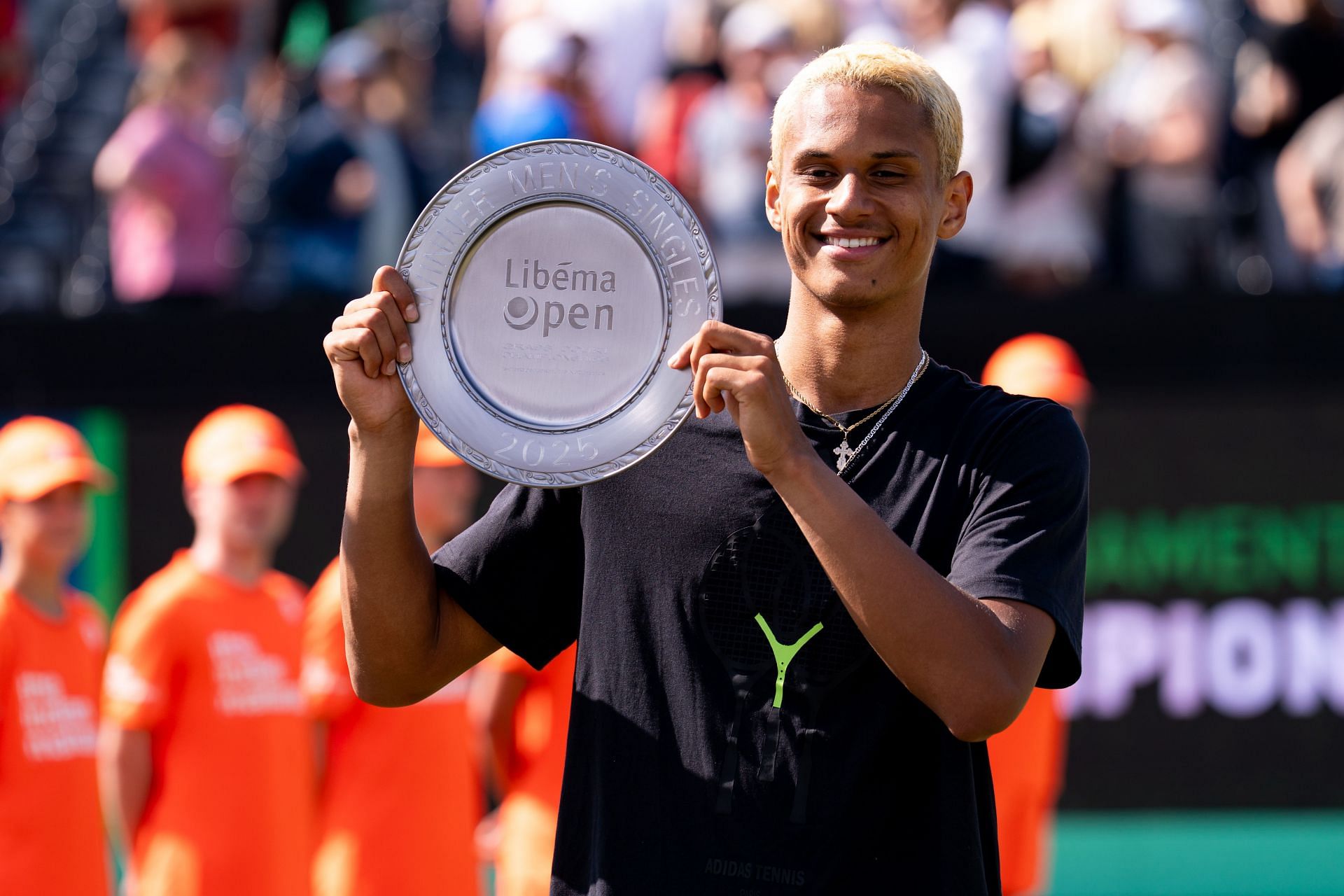 Gabriel Diallo at the Libema Open 2025. (Photo: Getty)